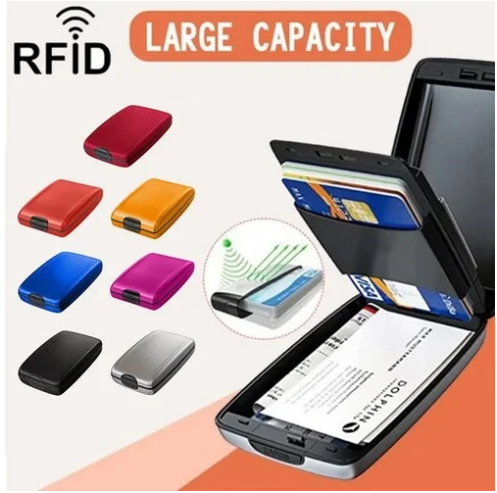 ANTI-THEFT ALUMINUM WALLET CLIP
