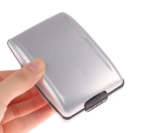 ANTI-THEFT ALUMINUM WALLET CLIP