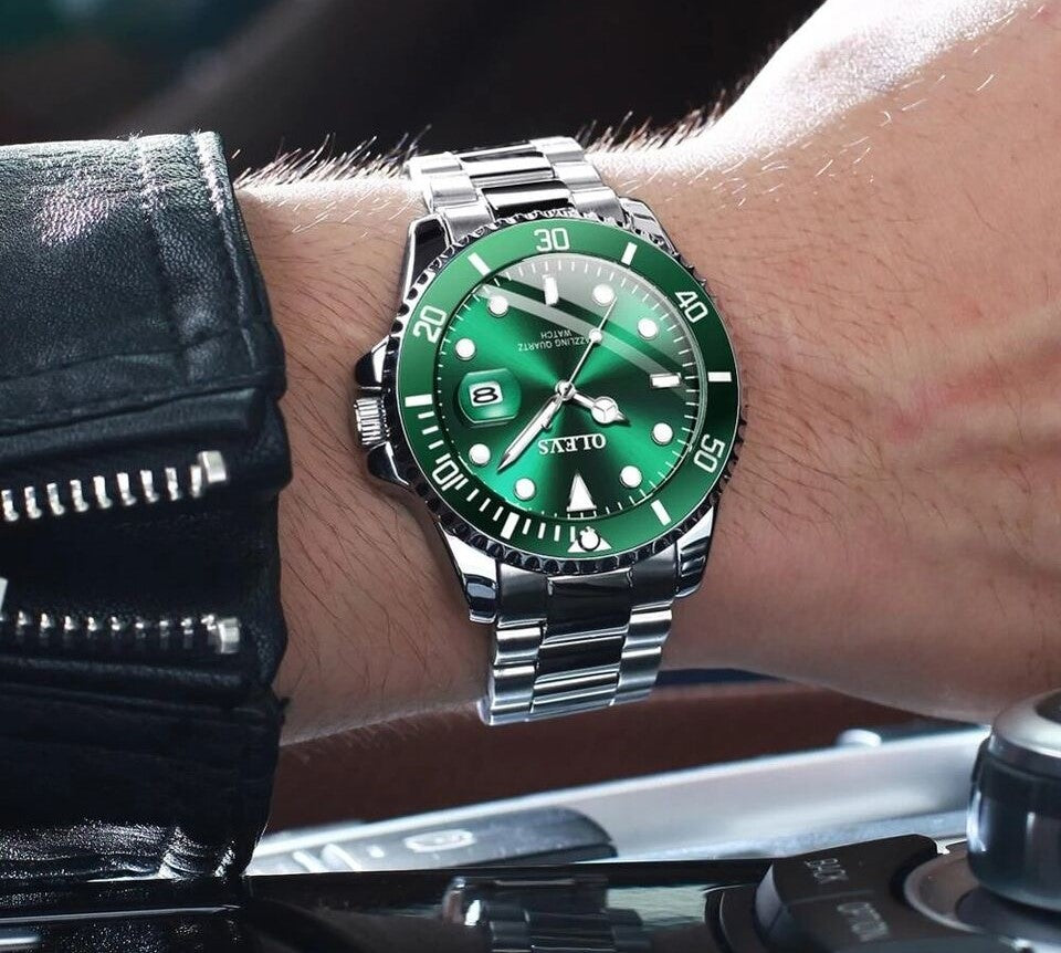 OLEVS Men's Sports Dive Watch