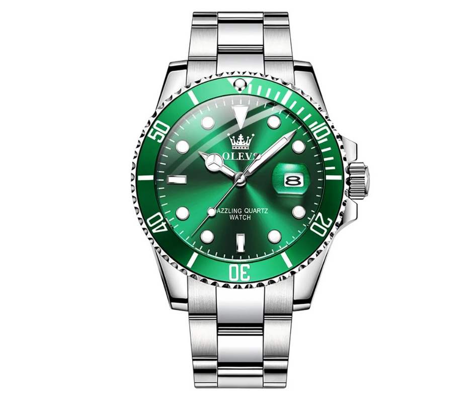 OLEVS Men's Sports Dive Watch