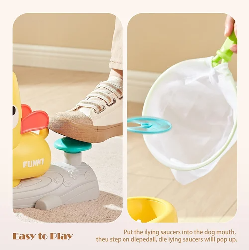 Flying Discs Launcher Toys