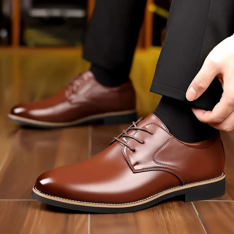 Men's  Solid Semi-formal Shoes