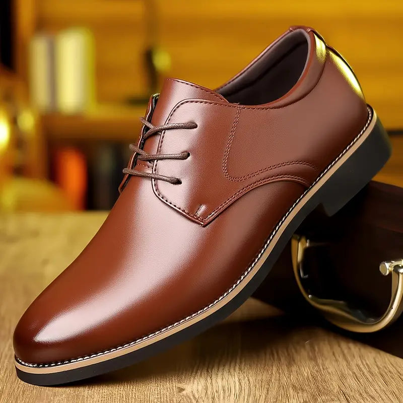 Men's  Solid Semi-formal Shoes