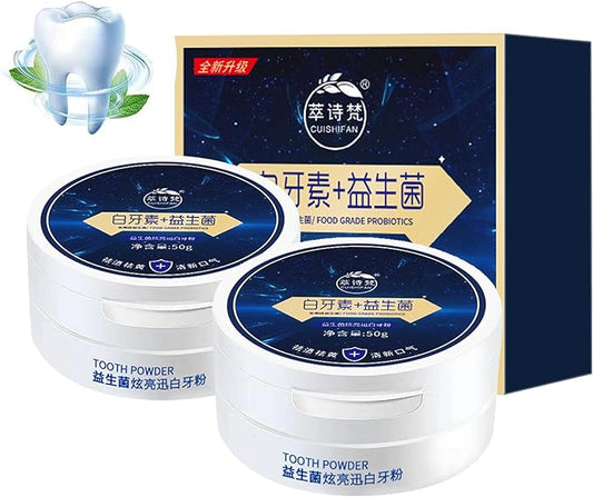 Teeth Whitening Powder - 50g Probiotics Tooth Powder