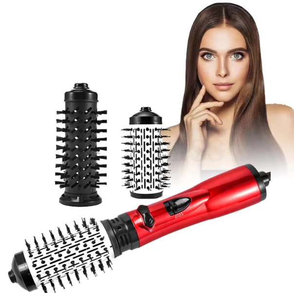 3-in-1 Hot Air Styler And Rotating Hair Dryer