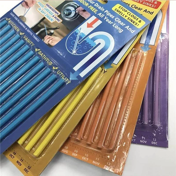 Mighty Drain Cleaner Stick - 48 Sticks
