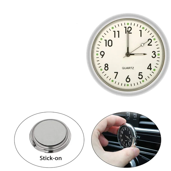 CLEARANCE SALE - Car Metal Clock Decoration