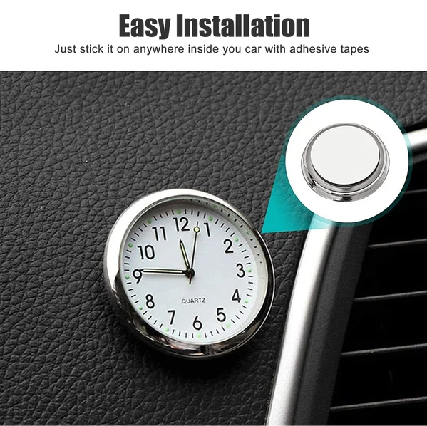 CLEARANCE SALE - Car Metal Clock Decoration