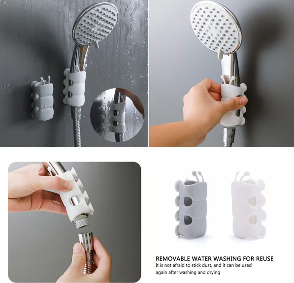 Shower Head Suction Cup 4 Pieces Set