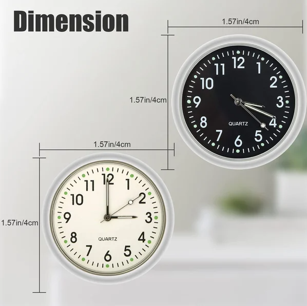 CLEARANCE SALE - Car Metal Clock Decoration