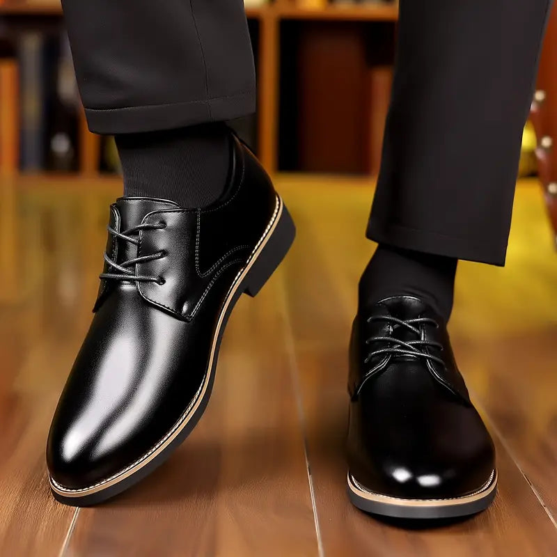 Men's  Solid Semi-formal Shoes