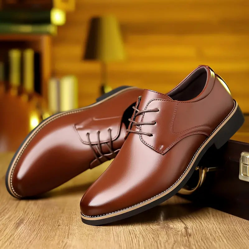 Men's  Solid Semi-formal Shoes