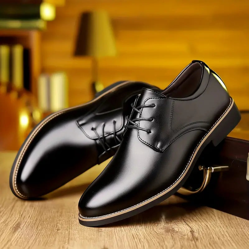 Men's  Solid Semi-formal Shoes